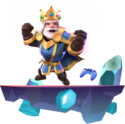 the king from clash royale in real life, realistic,, Stable Diffusion